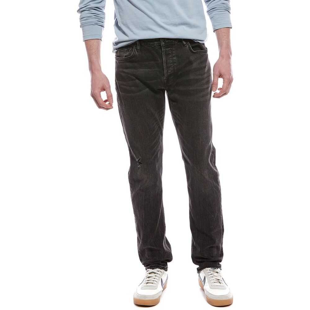 All Saints Black Slim Straight Jeans